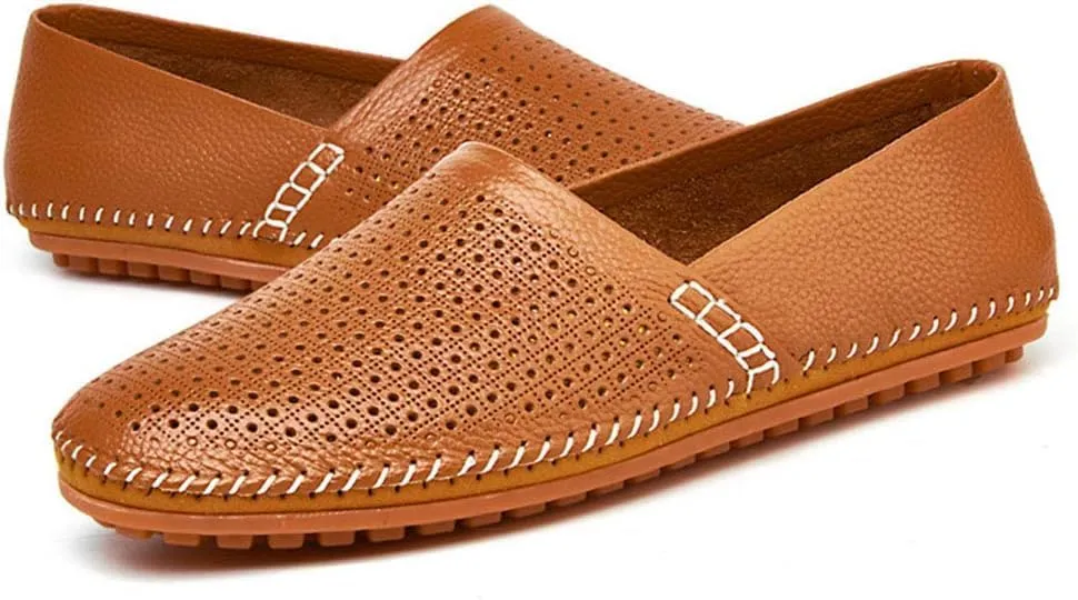 Asifn Men's Oversized Sports Sandals Outdoor Fisherman Casual Breathable Leather Shoes Spring Summer Business Fashion Closed Toe