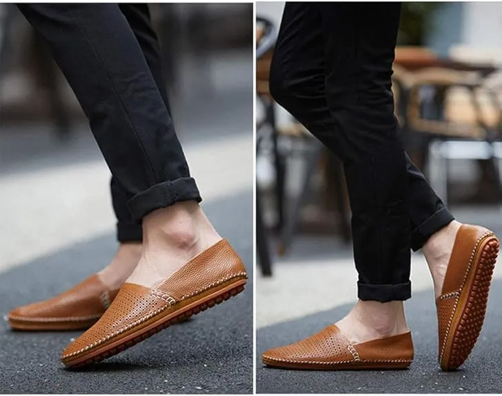 Asifn Men's Oversized Sports Sandals Outdoor Fisherman Casual Breathable Leather Shoes Spring Summer Business Fashion Closed Toe