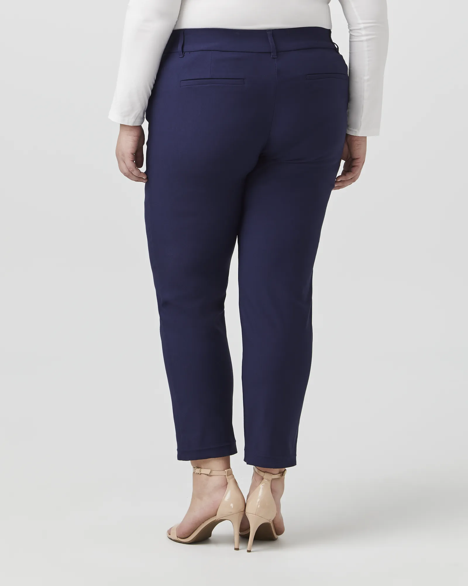 Coventry Petite Straight Leg Work Trouser | Navy