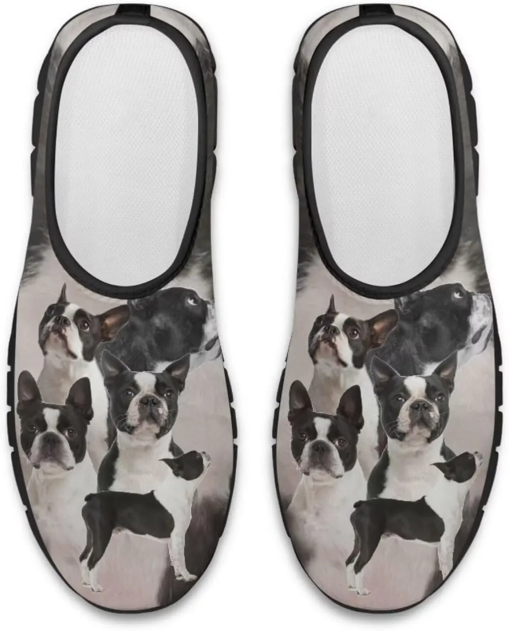 Dogs Loafers Sneakers for Women Fashion Tennis Shoes Slip On Lightweight Walking Low Cut Sneaker Comfort Soft Sole Shoe Loafer