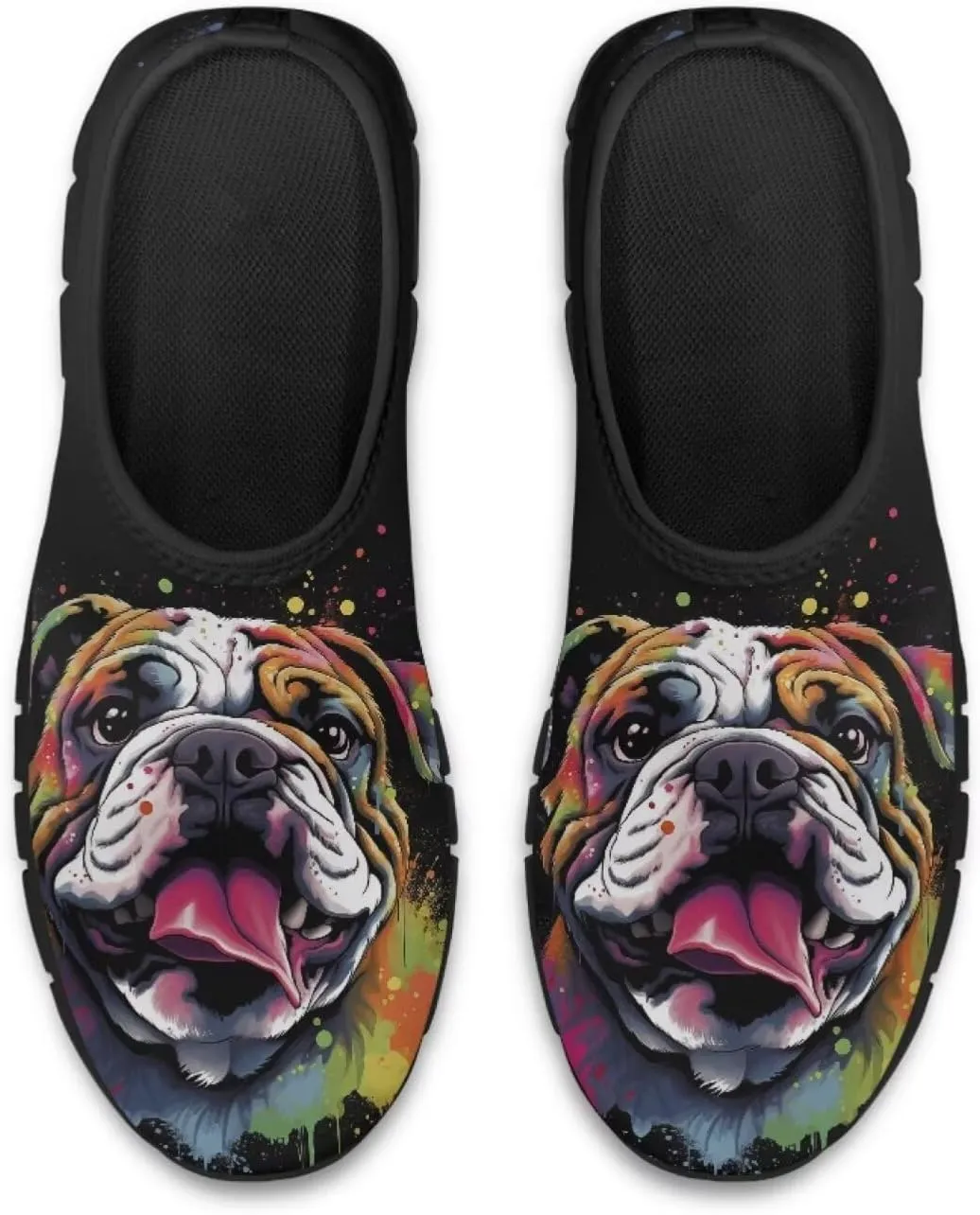 Dogs Loafers Sneakers for Women Fashion Tennis Shoes Slip On Lightweight Walking Low Cut Sneaker Comfort Soft Sole Shoe Loafer