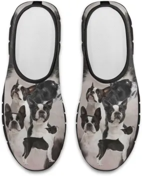 Dogs Loafers Sneakers for Women Fashion Tennis Shoes Slip On Lightweight Walking Low Cut Sneaker Comfort Soft Sole Shoe Loafer