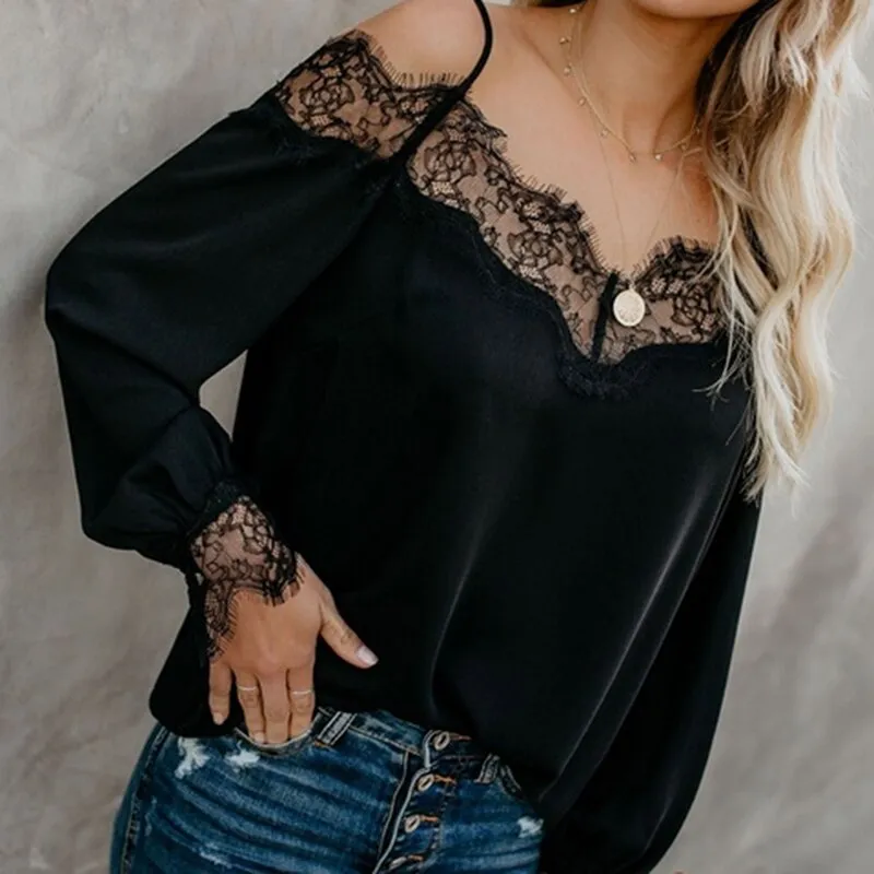 Elegant White Lace Blouse