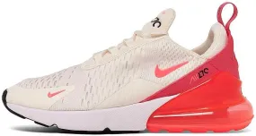 Nike Air Max 270 Women's Shoes (AH6789-122, Sail/Aster Pink/White/Hot Punch)
