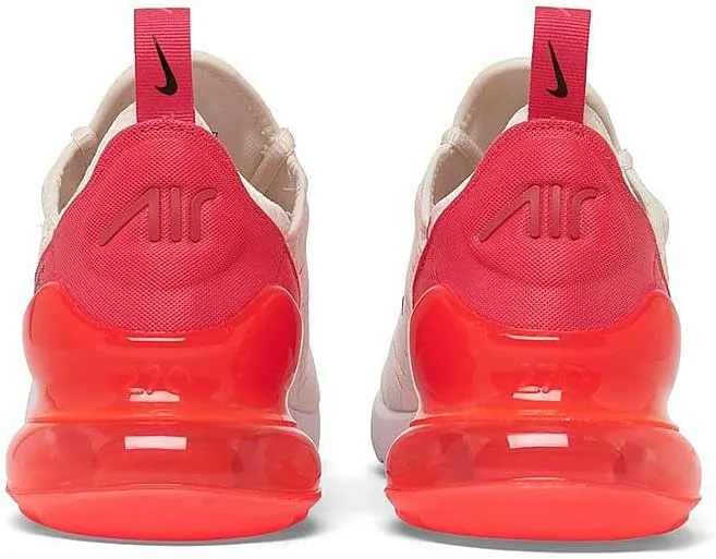Nike Air Max 270 Women's Shoes (AH6789-122, Sail/Aster Pink/White/Hot Punch)