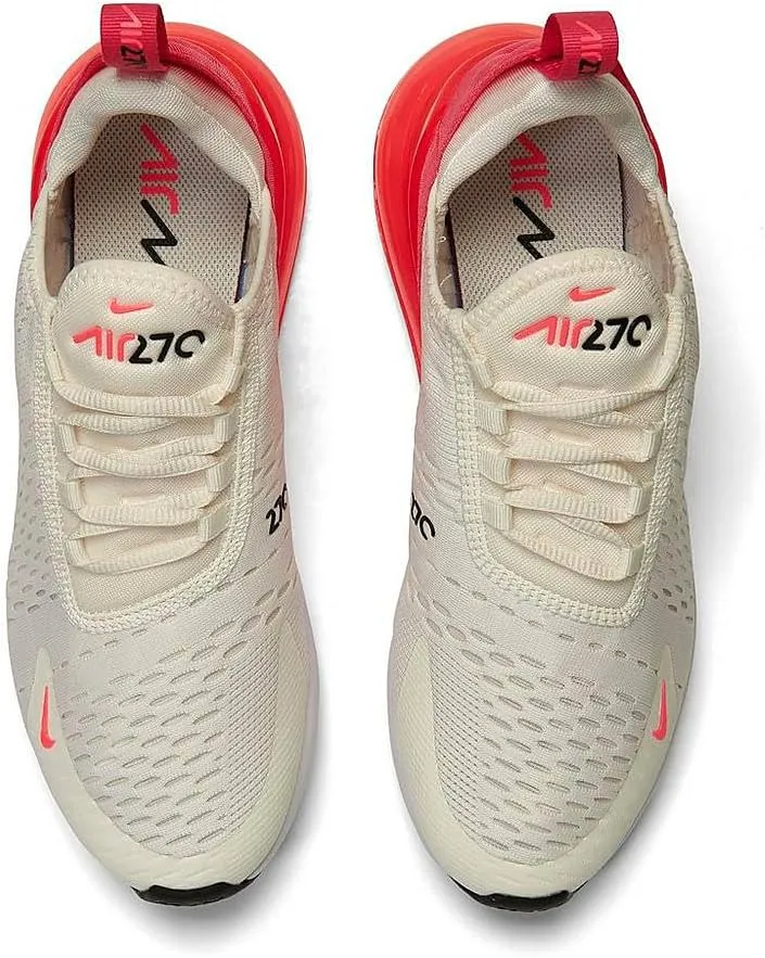 Nike Air Max 270 Women's Shoes (AH6789-122, Sail/Aster Pink/White/Hot Punch)