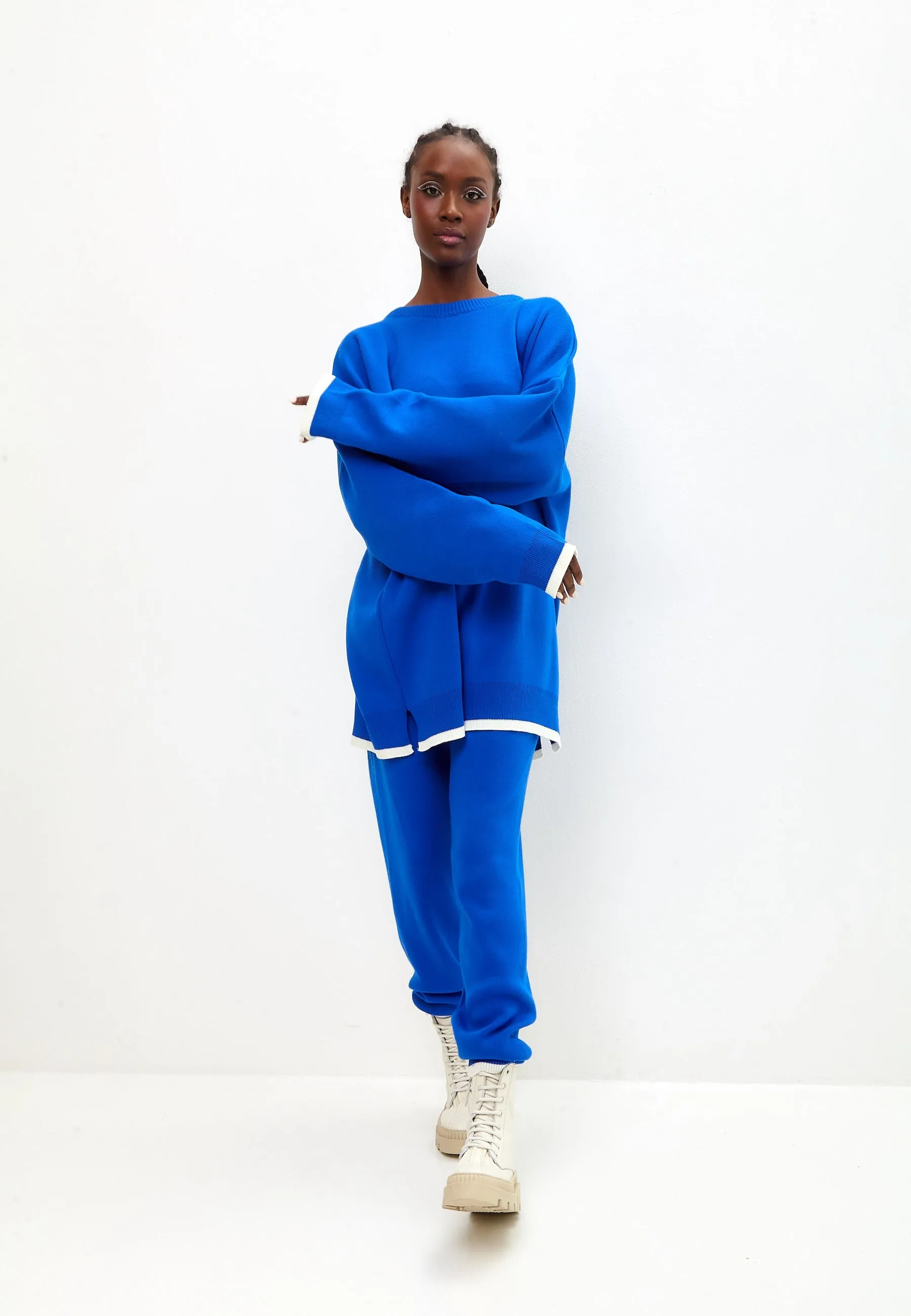 Oversized Jogger set - Blue