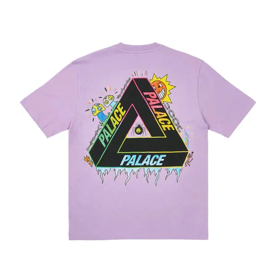 Palace Tri Lottie Tee Light Purple