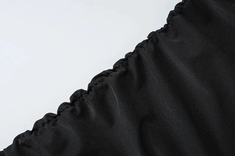 Trendy Strapless Ruched Tube Gown for Chic Evening Events